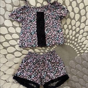 Justice summer clothes set. Like new